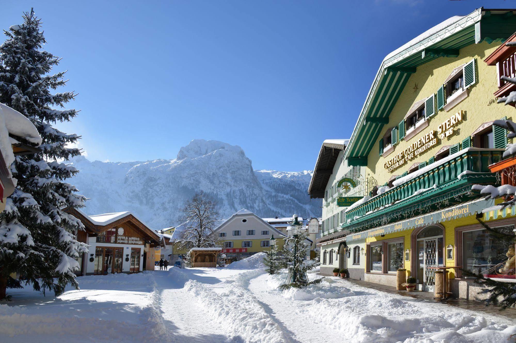 Hotel Goldener Stern Abtenau Exteriör bild